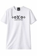 Camiseta Louis Vuitton Branca Monograma – Linha Premium Luxo