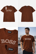 Camiseta BOSS Marrom