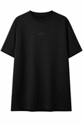 Camiseta Adidas Preta Oversized – Minimalista Premium
