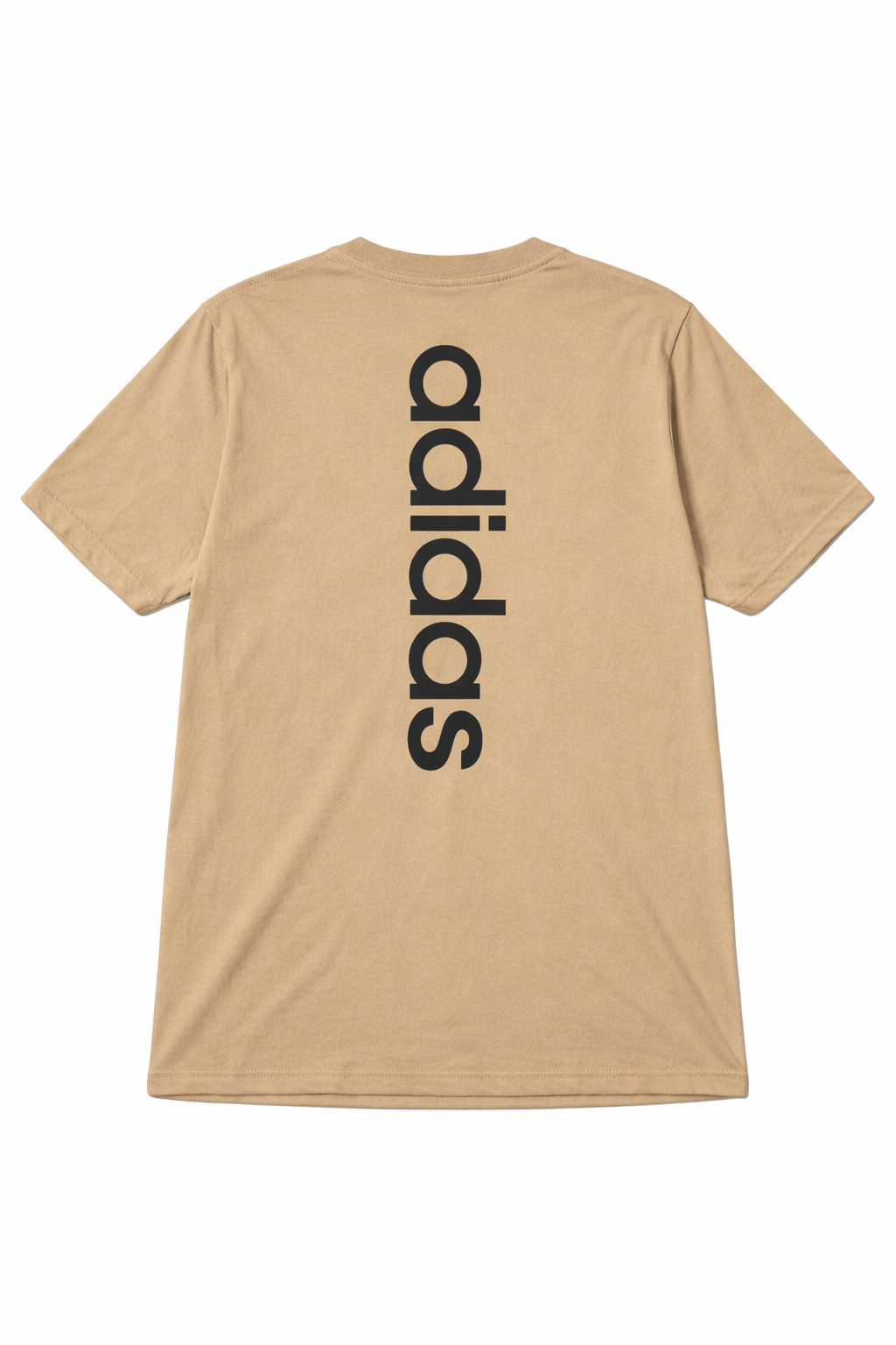 Camiseta Oversized Adidas Bege – Malha Suedine Egípcia Premium