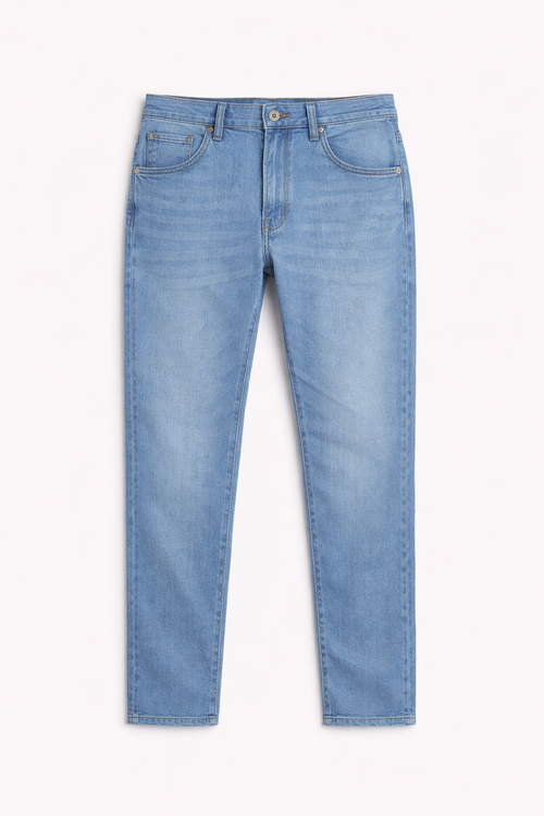 Calça Jeans Masculina FinaArt Original Azul Claro – Modelagem Slim Premium