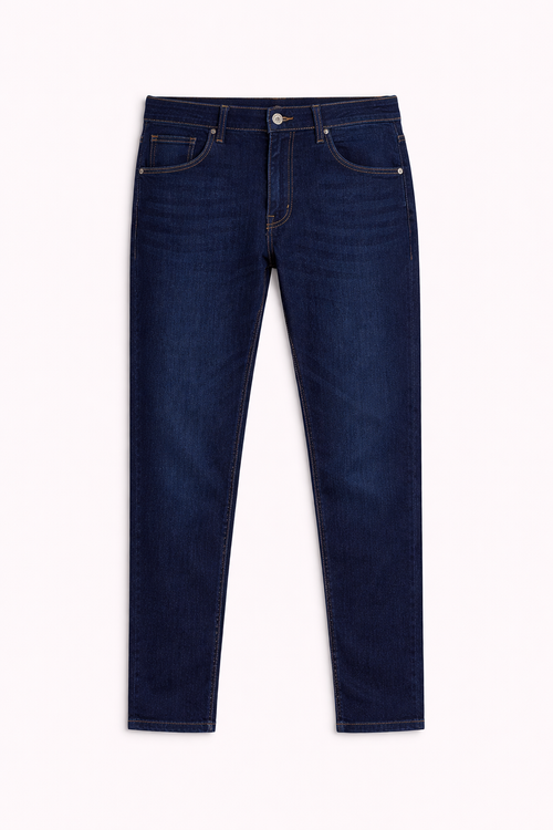 Calça Jeans Masculina FinaArt Original Azul Escuro – Modelagem Slim Premium