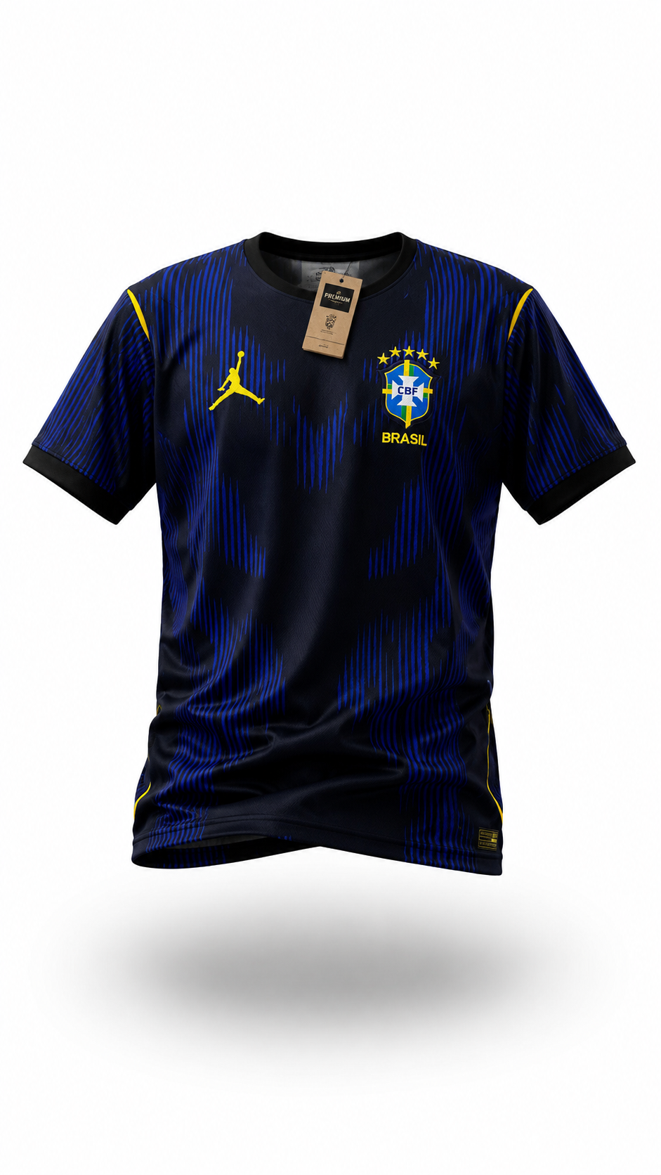 CAMISA BRASIL MODELO NOVO AZUL